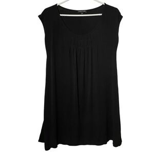 Eileen Fisher Black Silk Dress size S